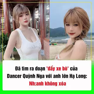 Lộ Clip Sex Dancer Quỳnh Nga với anh lớn Hạ Long đẩy xe bò