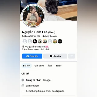 Clip sex em Nguyễn Cẩm Lee (Thorr) chuppy quá thể đáng