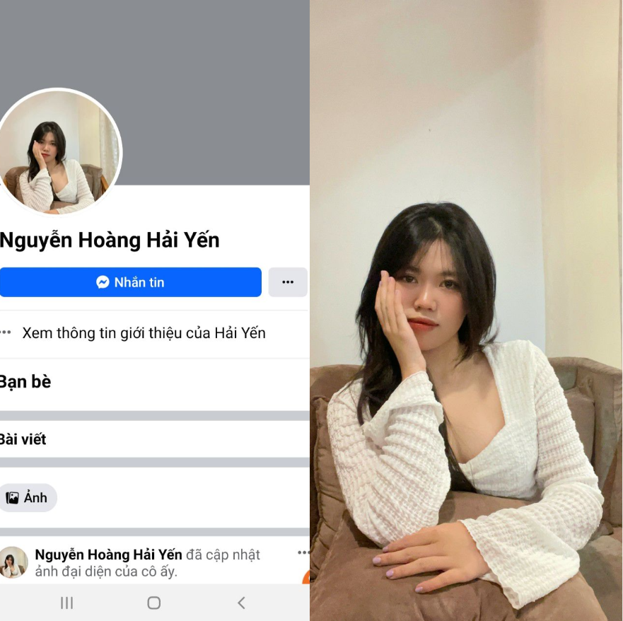 Nguyễn Hoàng Hải Yến nữ sinh cấp 3 Hoàng Văn Thụ
