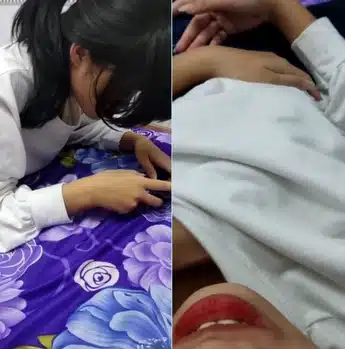 Dụ dỗ nhỏ bạn học cấp 3 vào nhà nghỉ xếp hình rồi xuất tinh lên người em